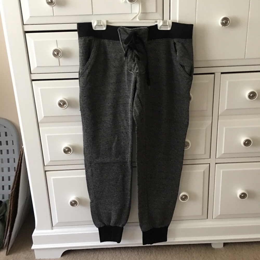 Black & Gray Joggers